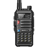 BaoFeng UV-B3 Plus Funksprechgerät VHF UHF 128-Kanal-Funkgerät CB Funk-Transceiver 8W 10km lange Reichweite AU-Stecker