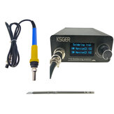Controlador de temperatura digital V2.1S T12 estación de soldadura Estación de soldadura eléctrica con puntas de soldador T12-K + Mango 907