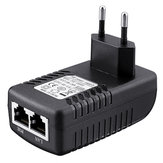 3pcs EU Plug CCTV Security 48V 0.5A 24W POE Wall Plug POE Injector Ethernet Adapter IP Camera Phone PoE Power Supply