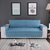 Capa protetora de móveis antiderrapante e impermeável para sofá de estimação acolchoado com areia impressa