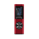 DANIU LS-XS Mini Láser Medidor de distancia Swith Bult-in recargable Batería Impermeable A prueba de polvo digital a prueba de caídas Láser Telémetro - Rojo