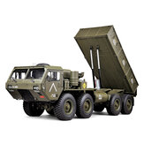 HG P803A 1/12 2.4G 8X8 EP Voiture RC pour camion militaire de l'armée américaine Capacité de charge de 5KG sans chargeur de batterie
