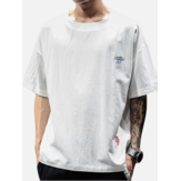 Camisetas de algodón cómodas con cuello redondo de verano para hombre Plus