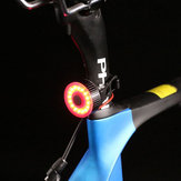 XANES® TL32 COB Bike Tail Light 56H Working Time USB Rechargeable Waterproof Ultralight Warning Night Light 
