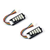 2PCS JST-XH Balance Port Adapter Board for 2-6S Lipo Battery Charger
