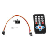 3pcs Infrared IR Wireless Remote Controller Module Kits DIY Kit HX1838 Geekcreit for Arduino - products that work with official Arduino boards