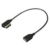 Автомобильная аудиосистема AMI AUX к USB-кабелю для зарядки аккумулятора для Audi A3 A4 A5 A6L Q5 VW Tiguan