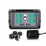 Monitorowanie ciśnienia w oponach w samochodzie TPMS Android z 4 czujnikami wewnętrznymi do systemu alarmowego odtwarzacza DVD