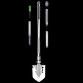 NAERSI NO325105 Garden Tools Portable Folding Shovel Multifunction Stainless Steel Survival Spade Trowel Snow Shovel