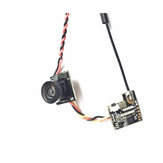 Turbowing 5.8G 48CH 25mw 700TVL Wide Angle FPV Transmitter Camera NTSC/PAL Combo for FPV Multicopter Drone