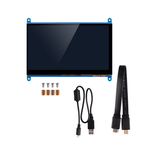 7-calowy pełny widok LCD IPS Ekran dotykowy 1024 * 600 800 * 480 HD HDMI Monitor do Raspberry Pi
