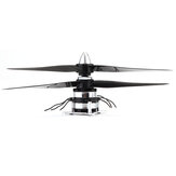 DZP30 Contra-rotating 1500KV Dual Brushless Motor with 7035 3 Blade Propellers 560g Thrust 32g Weight for Fixed Wing Plane RC Airplane Aircraft