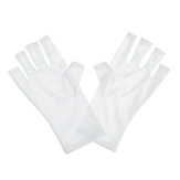 Portable UV Protection Anti Radiation Open-Toed Nylon Glove