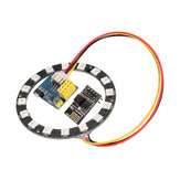 WS2812 Light Ring Electronic Maker Student Education ESP8266 ESP01S 01 RGB LED Smart Wifi Kit Geekcreit for Arduino - προϊόντα που λειτουργούν με επίσημες πλακέτες Arduino