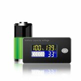 Wskaźnik pojemności akumulatora Li-ion Lifepo4 Lead Acid JS-C35 12V 24V 36V 48V 60V 72V Wyświetlacz LCD Voltmetr, Termometr Tester