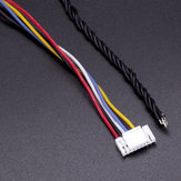 5PCS 8P 8 pinowy przewód z silikonową izolacją dla jednostki powietrznej DJI FPV, cyfrowej nadajnik i odbiornik FPV z zapisem HD 5.8Ghz oraz kamerą