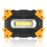 30W COB LED cámping Luz 3 modos Carga USB Inundación Lámpara al aire libre Luz de trabajo de emergencia