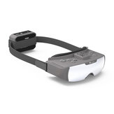Xflip Modular 1024 * 768 OLED عرض FOV 42 Degree with DVR FPV Goggles 2 Receiver Bays فيديو Headset دون البطارية ل RC Racing Drone