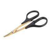 Hard Gold Plated Scissors Cutting Car Shell RC Vehicles Car Model Parts Tools 