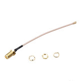 RJXHOBBY RF коннектор кабельный пигтейл провод SMA Female к uFL u.FL IPX IPEX кабель-удлинитель 2 шт.