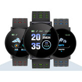 XANES® 119Plus Pantalla táctil a color de 1.3 pulgadas Corazón Rate Monitor Reloj inteligente IP67 Impermeable Control remoto Cámara Pulsera con múltiples modos deportivos Aptitud Rastreador