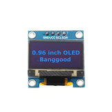 5個の青い0.96インチOLED I2C IIC通信ディスプレイ128*64 LCDモジュール