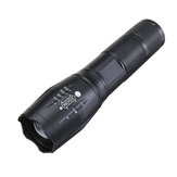  T6  800 Lumen 3 Modes Zoomable LED Flashlight 18650 Tactical Flashlight Waterproof Work Lamp Emergency Warning Lantern