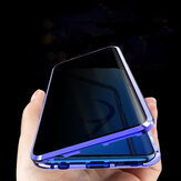 Coque de protection en verre trempé magnétique antireflet double face en métal pour Samsung Galaxy S9/S9 Plus/S9+