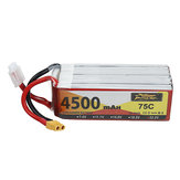 ZOP Power 22.2V 4500mAh 75C 6S Lipo Battery XT60 Plug for ALZRC Devil 505 FAST RC Helicopter