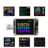 T18-X6 USB-tester Spanningsstroom Voltmeter Meter HD Kleur QC4 + PD3.0 QC2.0 / QC3.0 PPS Snel opladen Protocol Capaciteitstest