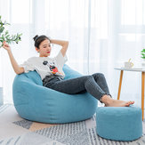Funda de asiento clásica y grande para sillón-puff, juego para adultos en interiores, protector de sofá para bebé