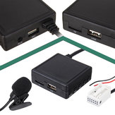 5.0 Módulo de áudio para carro bluetooth HIFI Cabo adaptador AUX Microfone Rádio Estéreo para BMW E60 E63 E65 E66 E81 E82 E87