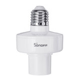 SONOFF® SlampherR2 E27 RF WiFi Smart Lamp Holder Bulb Adapter Work With Alexa Google Home AC100-240V