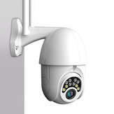 Bakeey 1080P PTZ 4X Zoom Security Smart WIFI IP камера 10 LED На открытом воздухе Водонепроницаемы Скорость Dome видеонаблюдения Монитор 