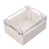 Wasserdichte elektronische Projektbox aus Kunststoff mit transparentem Deckel, Maße 115*90*55 mm