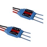 2 PCS RW.RC 15A Brushless ESC 5V2A BEC 2S 3S for RC Models Fixed Wing Airplane Drone