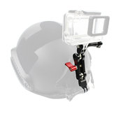 GOPRO DJI Osmoアクションカメラ用CNCアルミニウム合金ユニバーサル360度回転FPVカメラブラケットマウント