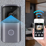 WiFi Inalámbrico Video Timbre Bidireccional Talk Smart Door Bell Seguridad Cámara PIR