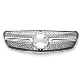 Silberner Diamant-Frontgrill für Mercedes-Benz W447 V200 V220 V250 V260 2015-2018 mit Kamera