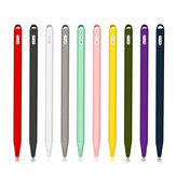 Capa de ponta de borracha de silicone para suporte de caneta de toque da tablet, bolsa anti-queda sleeve para estojo da Apple Pencil 2ª geração para lápis de iPad