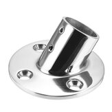 60° Railing Handrail Pipes Base Fittings Support 316 Stainless Steel For Marine Boat Hardware