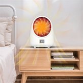  Radiateur électrique Mini ventilateur de bureau Radiateur Modèle de vent chaud / froid Bureau à domicile d'hiver