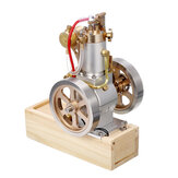 Eachine ETX Motor a Gás Vertical de Ignição e Desligamento Modelo de Motor Stirling com Ciclo de Refrigeração a Água Versão Atualizada