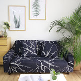  Capas de cadeira de sofá de elastano têxtil estampado elástico capa de sofá protetor de móveis 4 tamanhos 