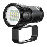 15x 5050 L2 Underwater 100-200m Diving Flashlight Underwater Video Photography Shooting LED Fill Light