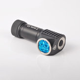 Latarka Fireflies PL47 Generacja II Ice Blue 4500lumenów NICHIA/SST20/XPL latarka LED na baterię 18650 do myślistwa i wędkarstwa z uchwytem w kształcie L