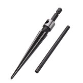 Drillpro 3-13mm Bridge Pin Hole Hand Held Taper Reamer T Handle Tapered 6 Fluted Chamfer Bit Woodworking Tool