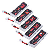 5Pcs URUAV 3.8V 300mAh 80C / 160C 1S Lipo Battery PH2.0 Plug for Everyine TRASHCAN
