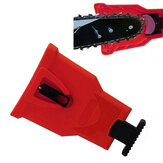 Afilador de dientes de motosierra amarillo/verde/rojo o herramienta de afilado de cadenas para barra-montado