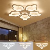 Blatt-Acryl-LED-Deckenleuchte Hängeleuchte Flur Schlafzimmer dimmbarer Befestigung